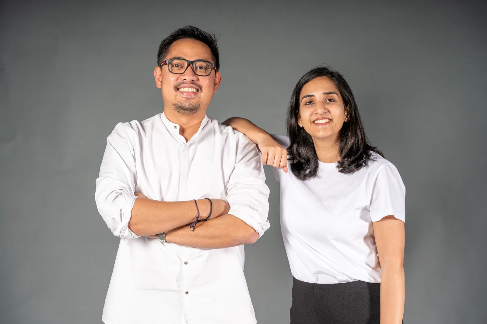 OCTA co-founders Jon Santillan and Nupur Mittal