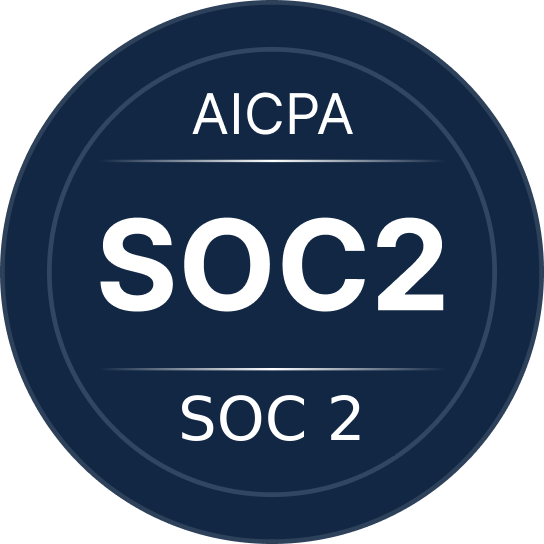 SOC 2 compliance badge